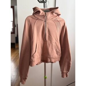 Lululemon Scuba Oversized Half-Zip Hoodie / Size M/L / Pink Clay